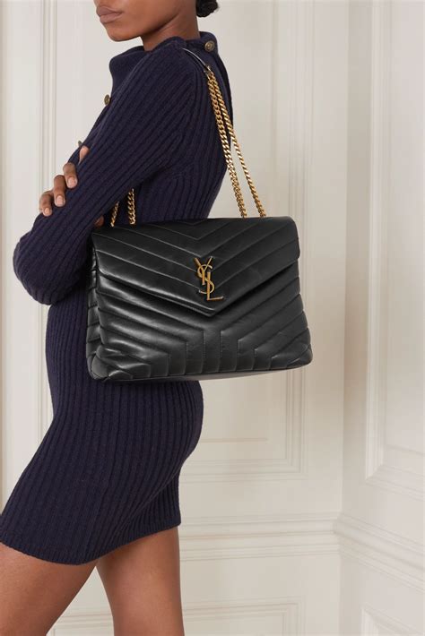 burgundy ysl bag|yves saint laurent quilted bag.